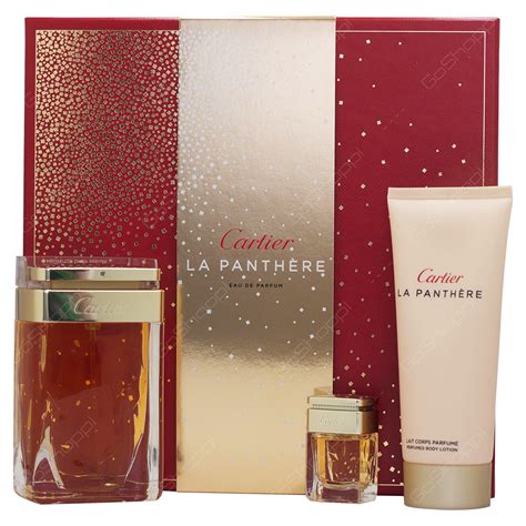 cartier la panthere edt notes|cartier la panthere gift set.